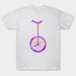 Unicycle Bike Colors T-Shirt